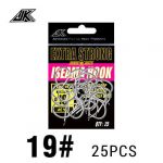 Сверхпрочные крючки ISEAMA HOOK EXTRA STRONG , размеры 17# 18# 19# — изображение 3