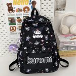 Стильный  рюкзак Kuromi С игрушкой