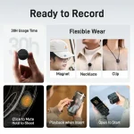 Maono Wave T5 — беспроводной микрофон с двумя передатчиками (Type-C) IPHONE/ANDROID — изображение 5