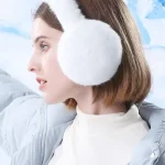 Тёплые плюшевые наушники с имитацией норки/расцветки на любой вкус – идеальный зимний аксессуар.TOP 2025 Повністю білий (однотонний)