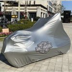 Эластичные и дождевые чехлы для мотоциклов с индивидуальным логотипом — изображение 7