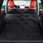 Автомобильный матрас самонадувной  сірий , боковыми подкладками. Матрас для отдыха и путешествий. Чорний