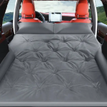 Автомобильный матрас самонадувной  чорний , боковыми подкладками. Матрас для отдыха и путешествий. Серый