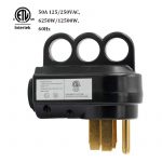 Розетка высоковольтная 14-50R 50A-125/250V 6250W/12500W. 60Hz для смарт адаптера Tesla all models 14-50R ED-508R/14-50P ED -507P 14-50P ED -507P