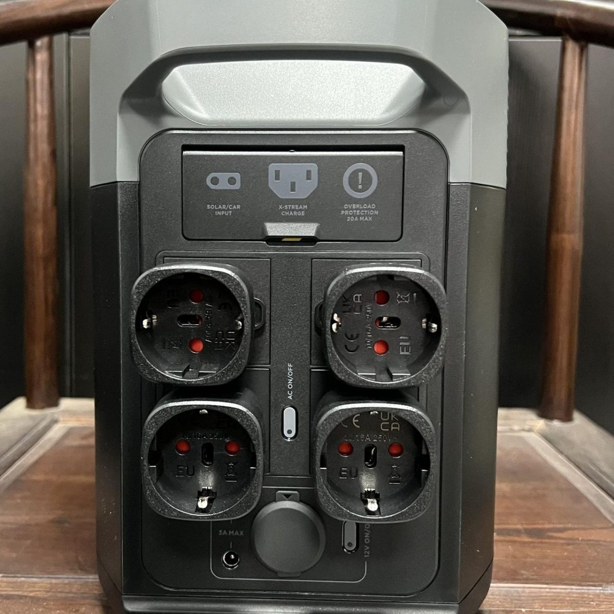 Зарядная станция EcoFlow Delta 2-3  , 1800 W 1024 Вт/час, Предоплата,оригинал CN+ 4 переходника. — изображение 2