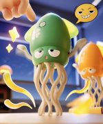 SQUID DANCE — Танцующий и ездящий осьминог, 20 см, музыкальная игрушка с подсветкой — изображение 3