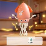 SQUID DANCE — Танцующий и ездящий осьминог, 20 см, музыкальная игрушка с подсветкой — изображение 6