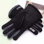 Перчатки мужские зимние горнолыжные  , теплые, меховые, хлопковые — изображение 2