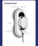 Умный робот для мытья окон "Good Helper" 5600Pa с UPS резервным питанием — изображение 4