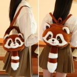 Оригинальный рюкзак-сумка "Енот" - милый аксессуар для девочек