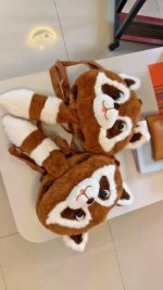 Оригинальный рюкзак-сумка "Енот" - милый аксессуар для девочек — изображение 4