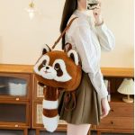 Оригинальный рюкзак-сумка "Енот" - милый аксессуар для девочек — изображение 2