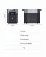 Дополнительная батарея EcoFlow DELTA 2 Extra Battery 1024wh/доставка 20 дней — изображение 3