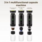 Кофеварка JN02A портативная капсульная аккумуляторная с нагреванием, кофемашина Espresso maker USB — изображение 5