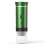 Кофеварка JN02 портативная капсульная аккумуляторная с нагреванием, кофемашина Espresso maker USB Зелений