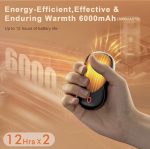 Портативная грелка для рук 2 в 1 | 6000mAh | 3 уровня нагрева | USB-зарядка — изображение 9