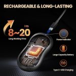 Портативная грелка для рук 2 в 1 | 6000mAh | 3 уровня нагрева | USB-зарядка — изображение 10